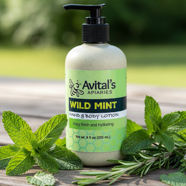 Wild Mint Hand & Body Lotion – Avital's Apiaries