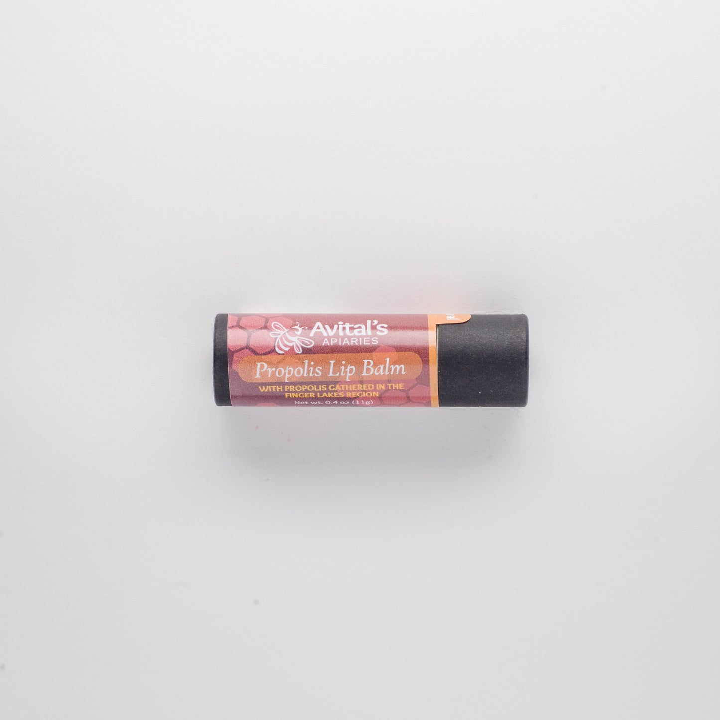
                  
                    Propolis Lip Balm in an eco-friendly paperboard tube
                  
                
