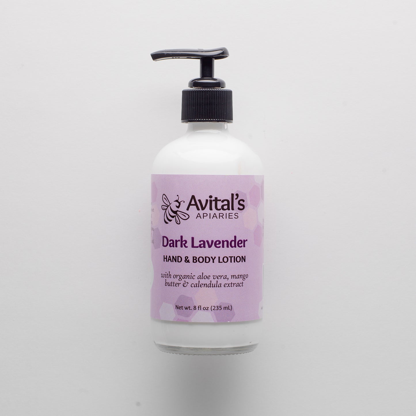 Organic Aloe & Mango Butter Lotion: Dark Lavender