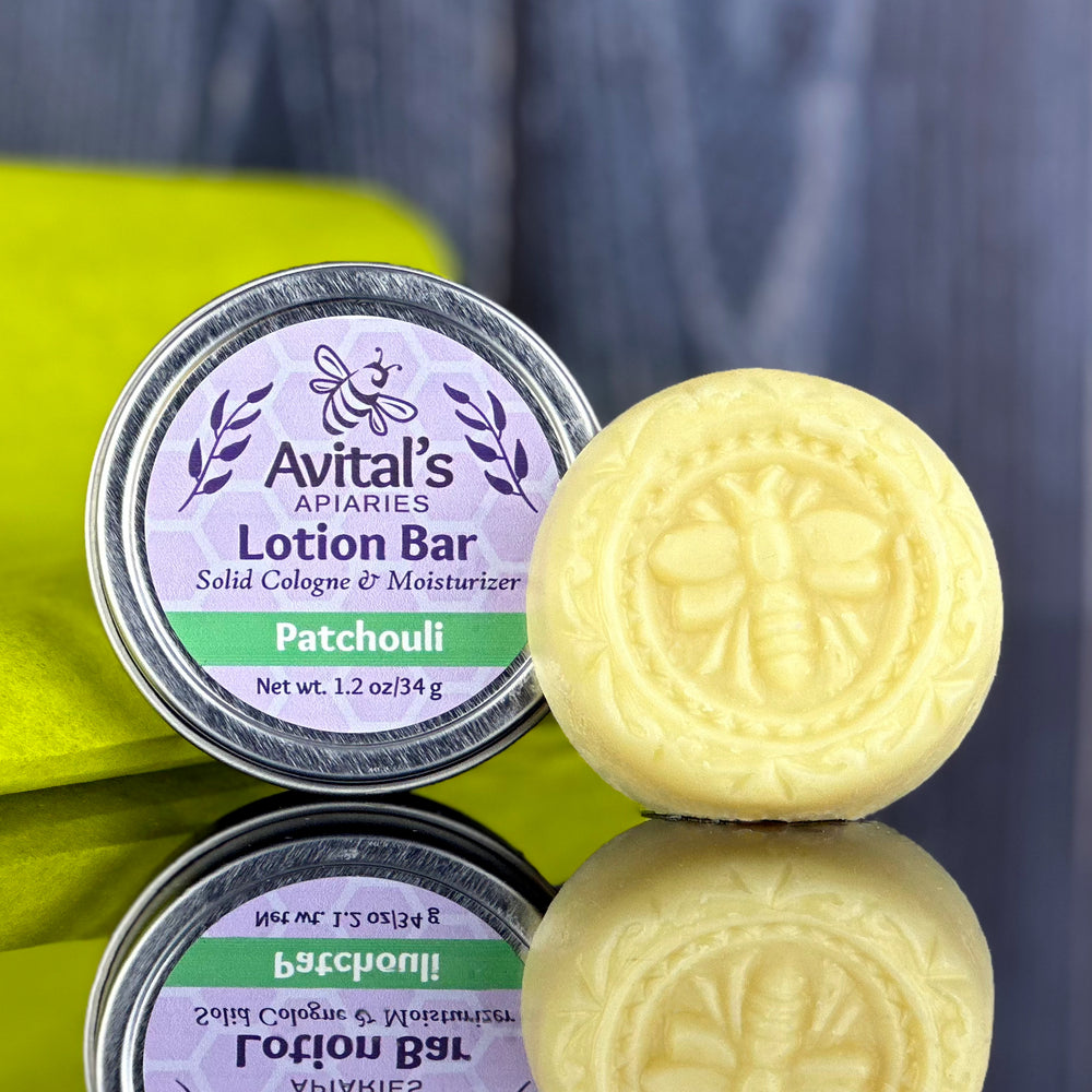 
                  
                    Patchouli Solid Cologne & Moisturizer
                  
                