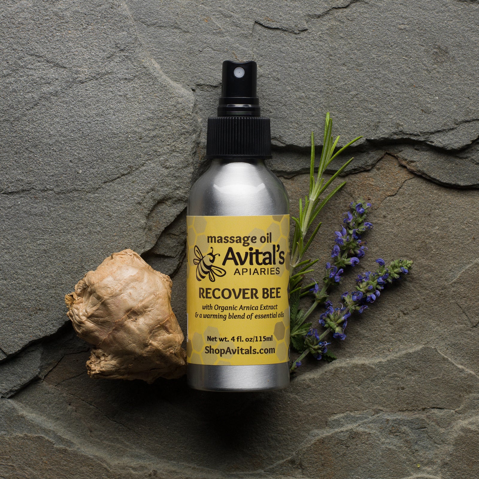 Recover Bee Body Oil with Arnica Extract – Avital's Apiaries